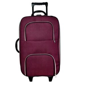چمدان مسافرتی بزرگ به رنگ زرشکی