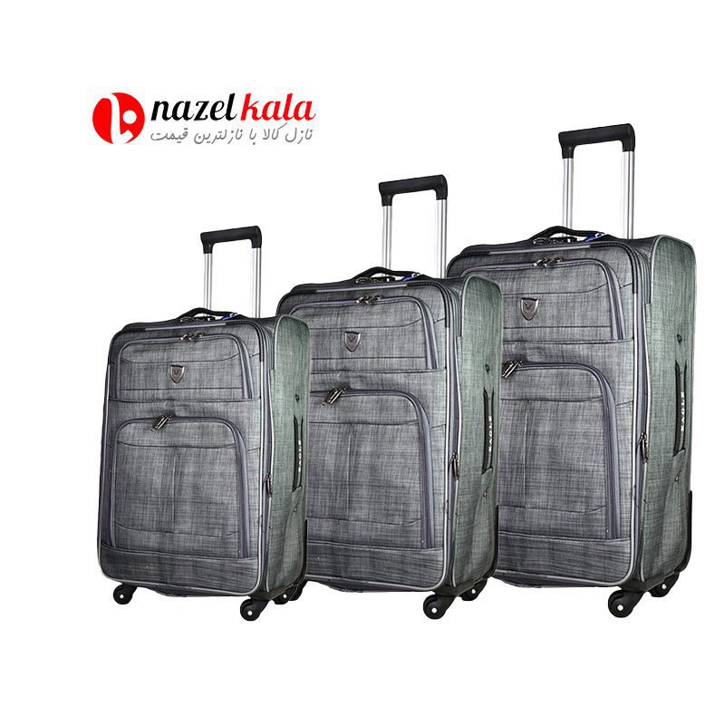ست چمدان مسافرتی سه تیکه مدل ایگل
