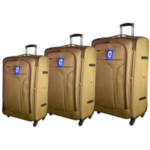 ست چمدان سه تیکه مسافرتی پلو مدل بامبو