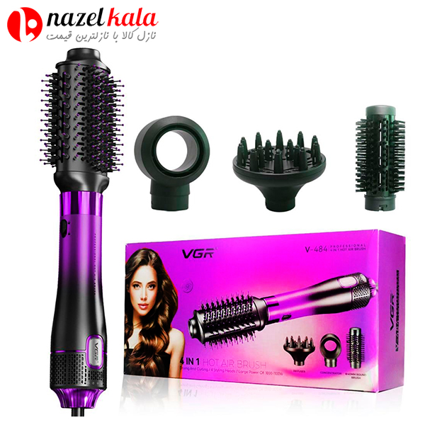 سشوار چرخشی وی جی آر مدل V-484